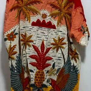 Farm Rio Button-Up Shirt – Size M